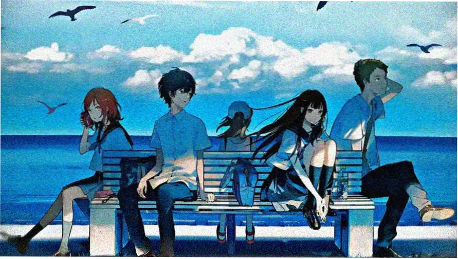 考据专题轮播图：纸鸢与铁轨动画场景
